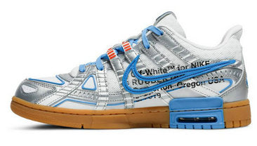 Dunk Low Off-White x Air Rubber 'University Blue'