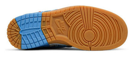 Dunk Low Off-White x Air Rubber 'University Blue'