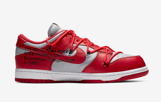 Dunk Low ‘Off-White University Red’