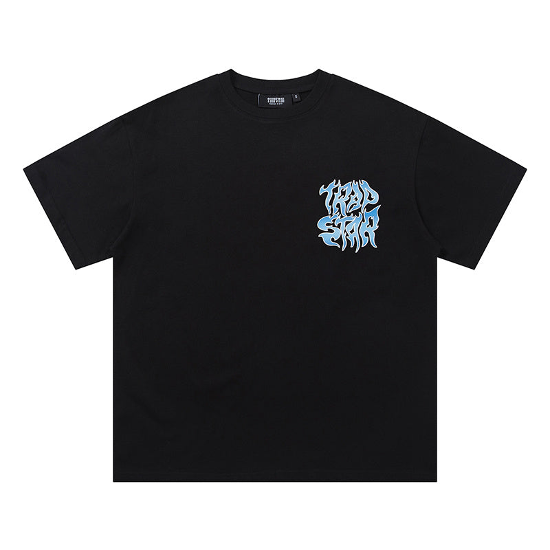 T-Shirt Smoke ‘Black BlueTrapstar’