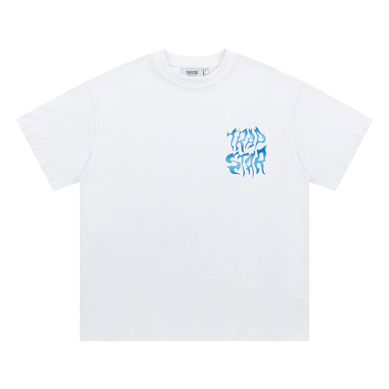 T-Shirt Smoke ‘Blue White Trapstar’
