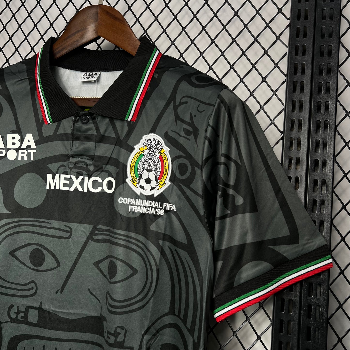 Maillot ‘Camiseta Retro Mexico 1998 - Black’