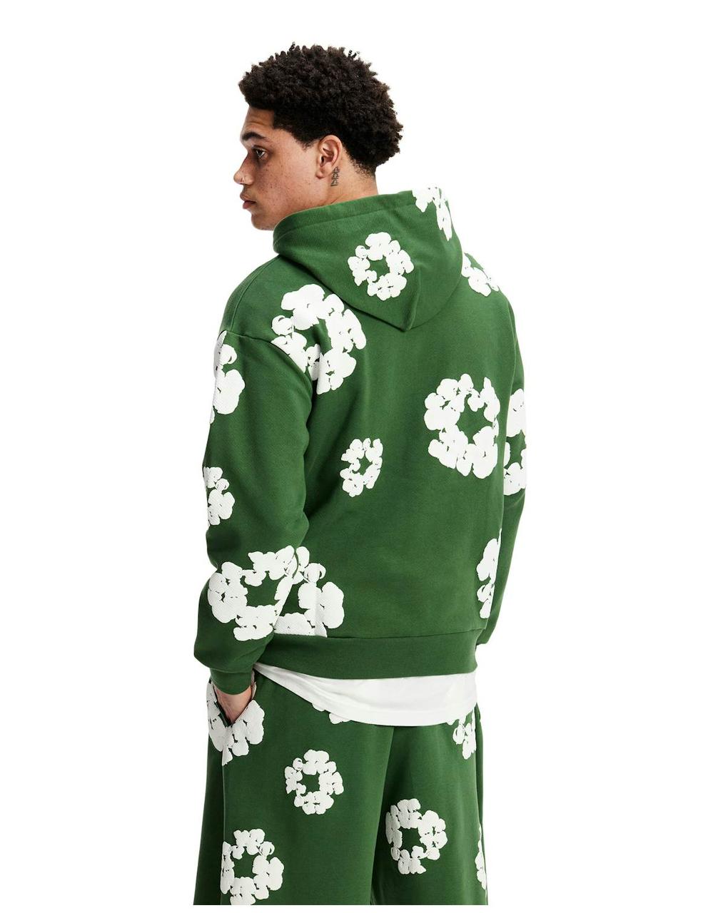 Denim Tears Cotton Wreath Tracksuit ‘Green’
