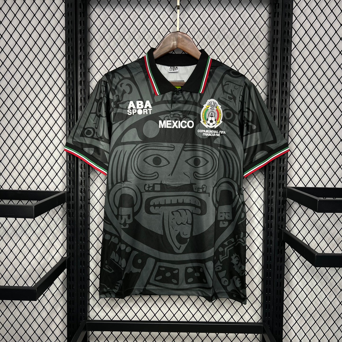 Maillot ‘Camiseta Retro Mexico 1998 - Black’