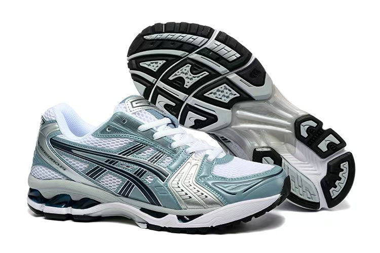 Asics Gel-Kayano 14 Gray Fjord White