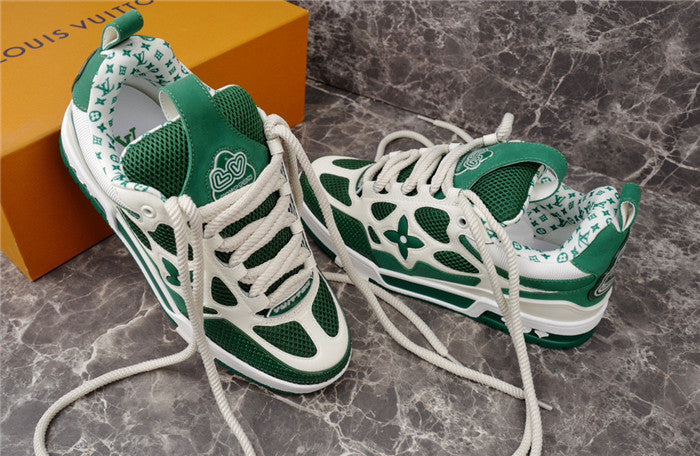 LV Skate Green White
