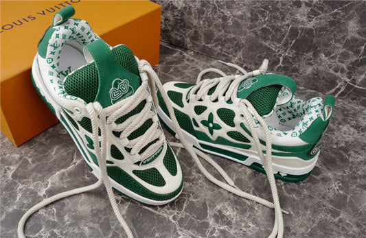 LV Skate Green White