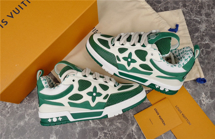 LV Skate Green White