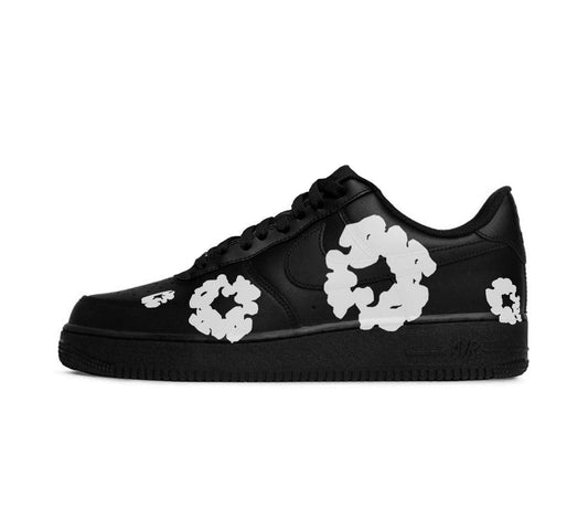 Air Force 1 Low Black Denim Tears
