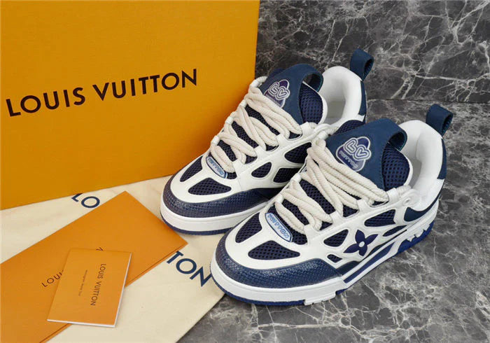 LV Skate Marine Blanc